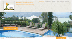 Desktop Screenshot of hotelvillasparaiso.com.mx